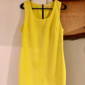 Yellow Cutout Dress